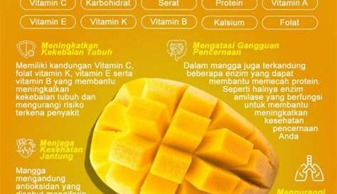 Manfaat Mangga untuk Balita- Infografis - Ibupedia