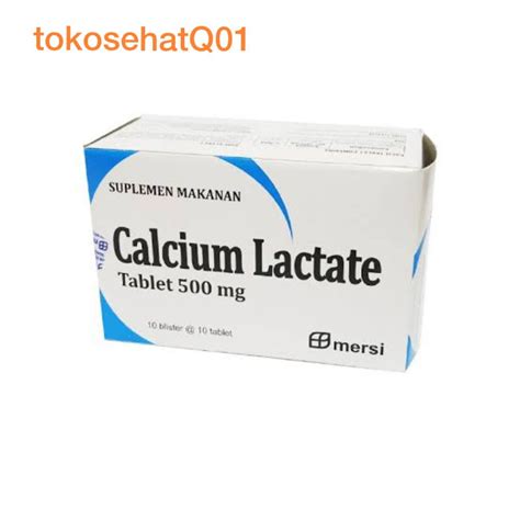 Manfaat Kalsium Laktat 500 mg untuk Ibu Hamil yang Jarang Diketahui