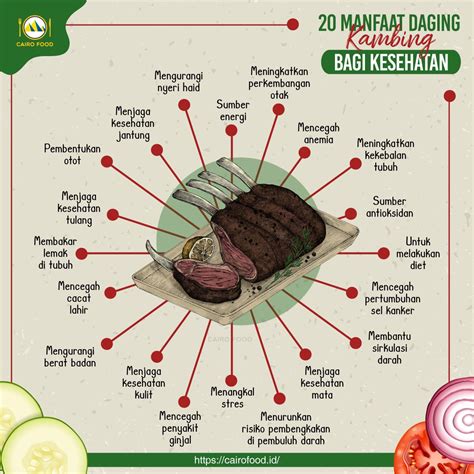 20 Manfaat Daging Kambing Bagi Kesehatan Cairo Food All Arabian
