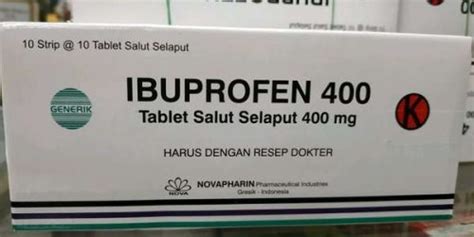 Temukan 8 Manfaat Ibuprofen 400 mg yang Jarang Diketahui