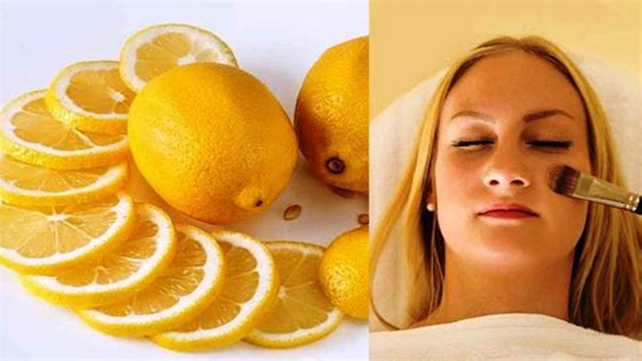 Temukan Manfaat Jeruk Lemon untuk Wajah Flek yang Jarang Diketahui