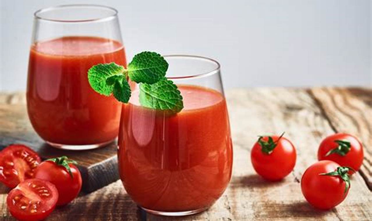 Temukan Manfaat Jus Tomat yang Belum Banyak Diketahui