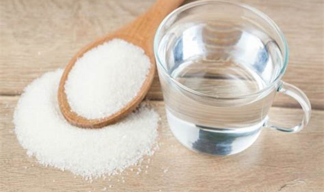Manfaat Membuat Air Gula Pengganti Susu