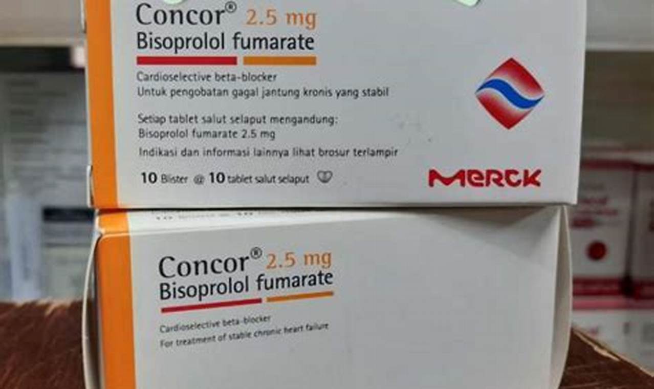 5 Manfaat Obat Concor 2,5 mg yang Jarang Diketahui