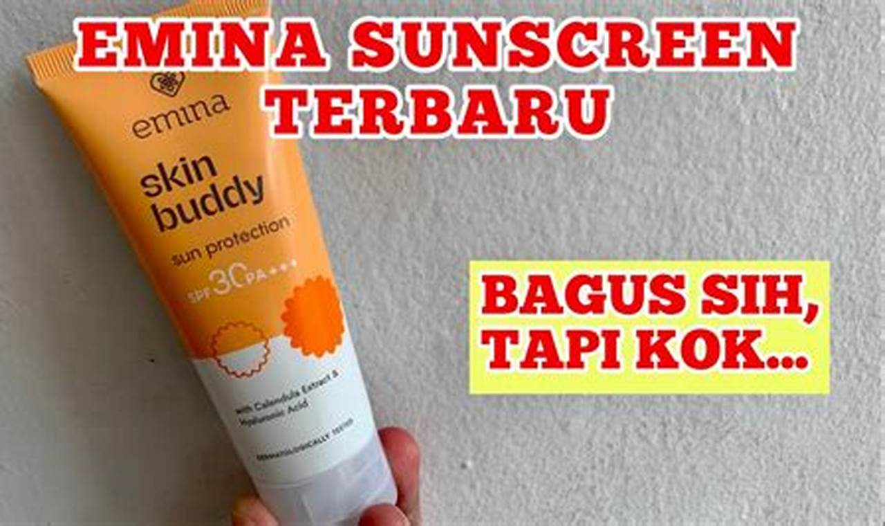 manfaat sun protection emina untuk kulit berjerawat