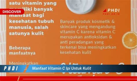 Ungkap Segudang Manfaat Vitamin C untuk Kulit yang Jarang Diketahui