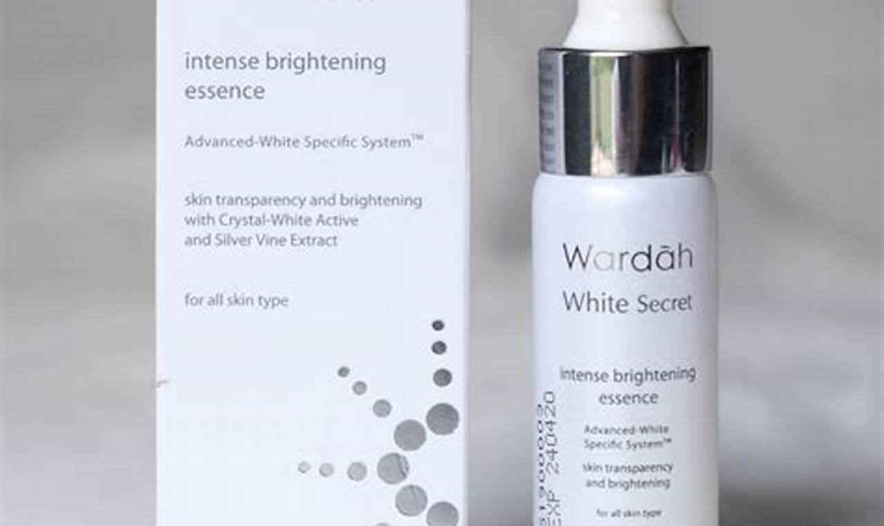 manfaat wardah white secret untuk kulit berjerawat