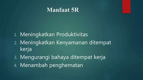 manfaat 5r