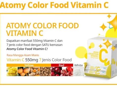 Temukan 7 Manfaat Atomy Color Food Vitamin C yang Belum Banyak Diketahui