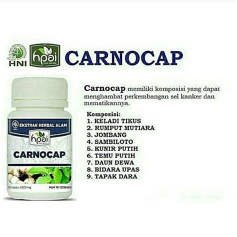 manfaat carnocap hpai