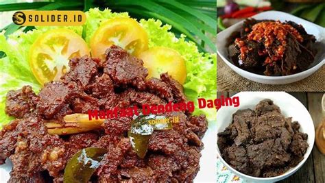 manfaat dendeng daging