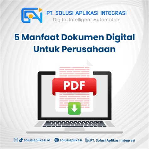 manfaat dokumen