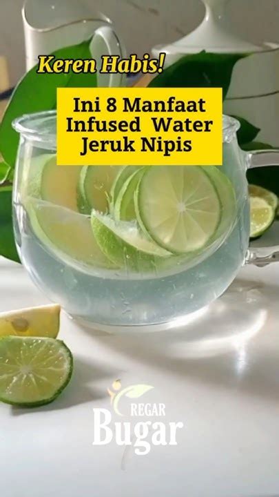 manfaat infused water jeruk nipis