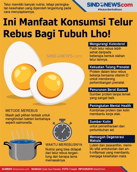 Temukan Manfaat Konsumsi Telur Rebus yang Menakjubkan, Jarang Diketahui