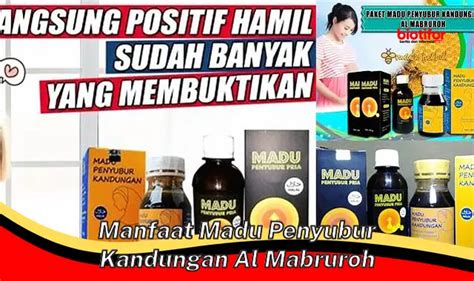 manfaat madu penyubur kandungan al mabruroh