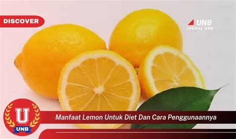 manfaat makan lemon