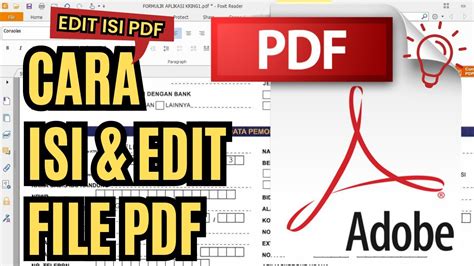 manfaat mengedit tulisan di PDF