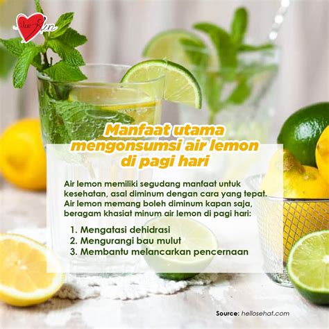 Manfaat Minum Air Lemon