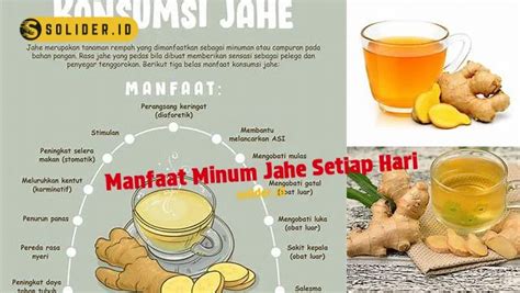 manfaat minum jahe setiap hari