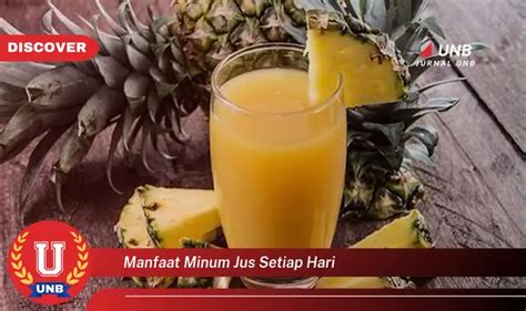 manfaat minum jus setiap hari