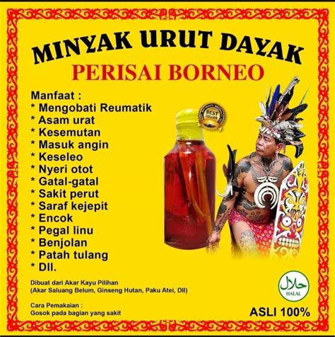 Temukan Rahasia Manfaat Minyak Dayak yang Belum Diketahui