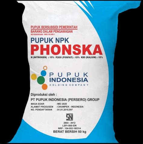 manfaat pupuk phonska