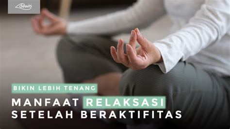 manfaat relaksasi