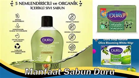 manfaat sabun duru