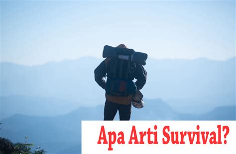manfaat survival