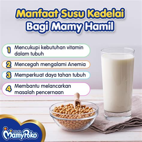 manfaat susu kacang kedelai untuk ibu hamil