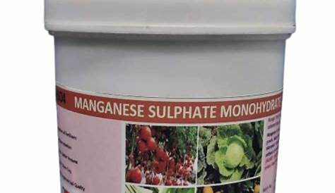 Manganese Sulfate Fertilizer Greenway Biotech, Inc.