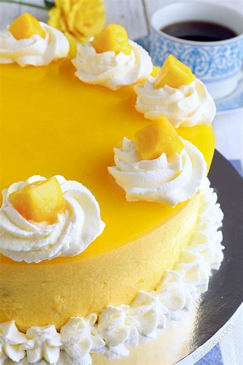 Mango Butter Cake (Adding fruit to a basic butter cake