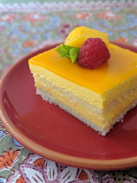 Creamy Mango Cake (video) Tatyanas Everyday Food