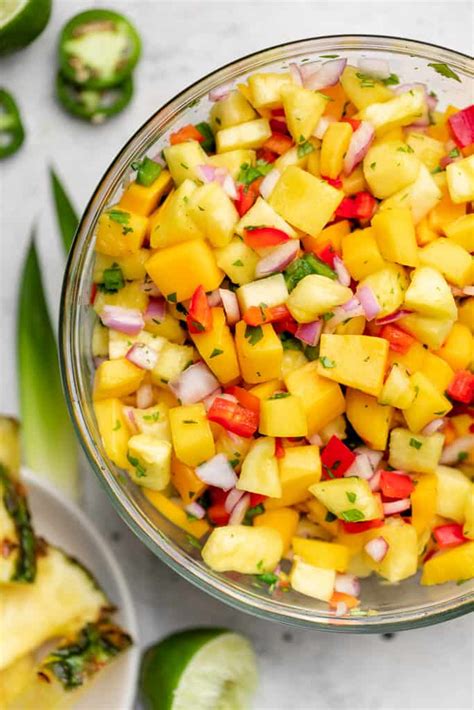 Mango and Pineapple Salsa