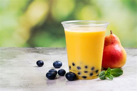 Mango Boba Tea Calories