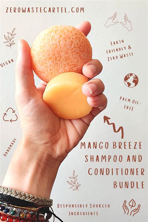 mango breeze shampoo bar