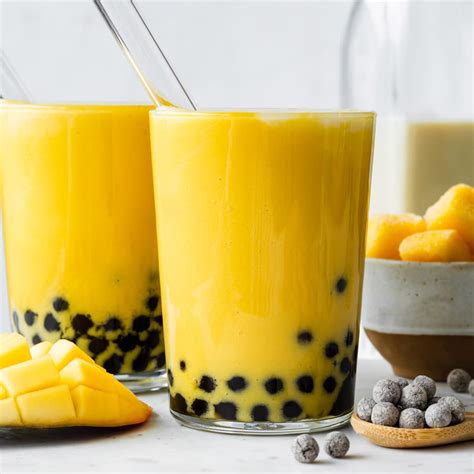 Mango Bubble Tea Kcal