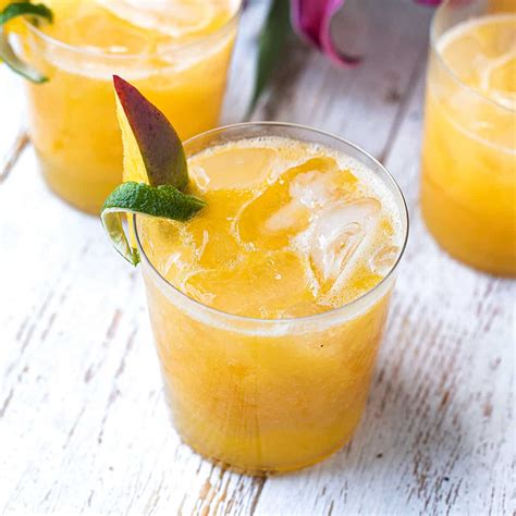 Mango Juice Mixed Drinks
