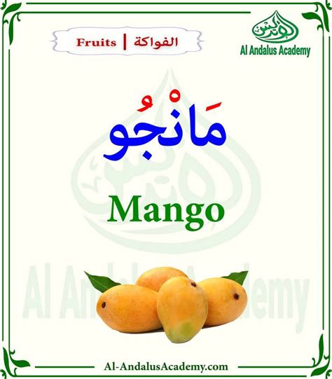Mango Language Arabic