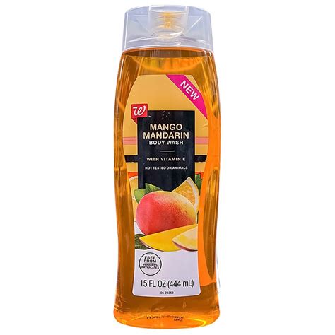 mango mandarin body wash