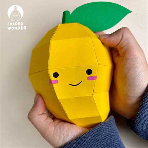Mango Paper Craft Ideas