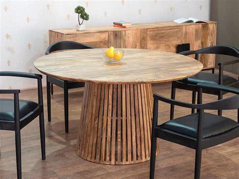 Mango Wood Table Round