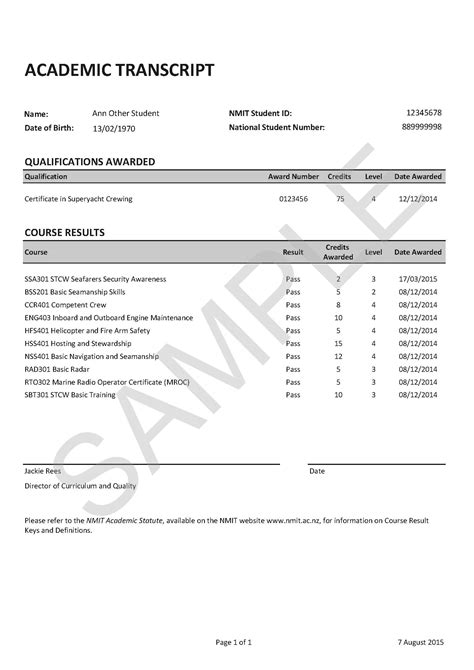 manhattan college request transcripts