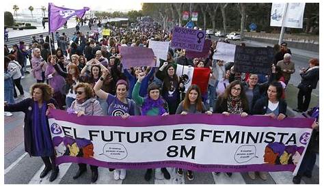 Manifestacion Feminista Malaga 15 Enero Feminismo Podemos Anima Las es s Y