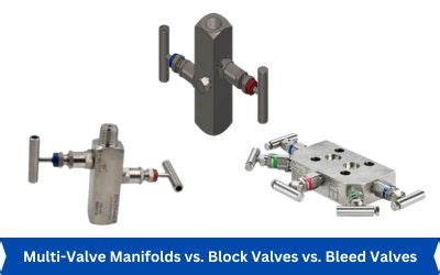 Manifold Vs Valve