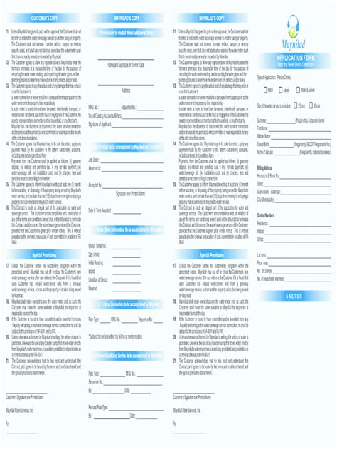 manila water online application form