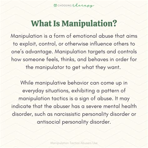 manipulative behaviour meaning in tamil with example
