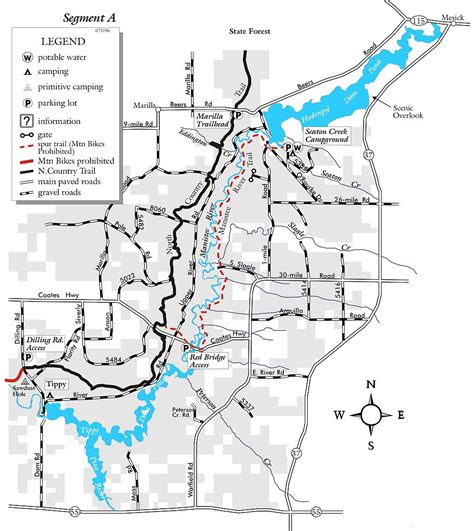 Manistee River Trail Map Pdf