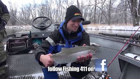 manistee river winter fishing