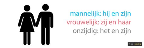 mannelijk of vrouwelijk woord